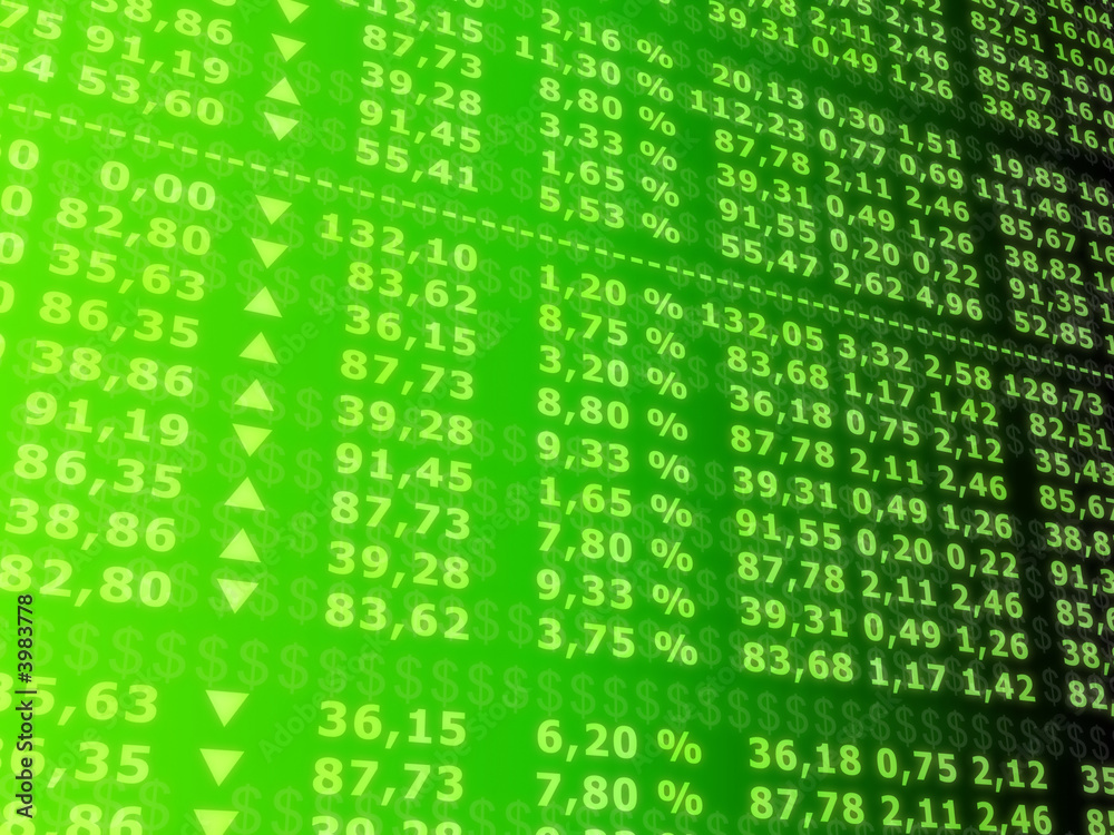 tabelle mit aktienzahlen tabelle mit aktienzahlen