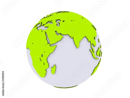 Obraz na plátně 3d globus