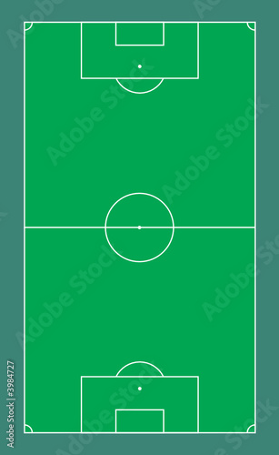 Soccer Field Illustration