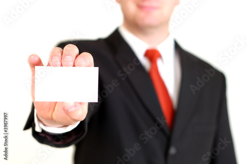 Blank Business Card