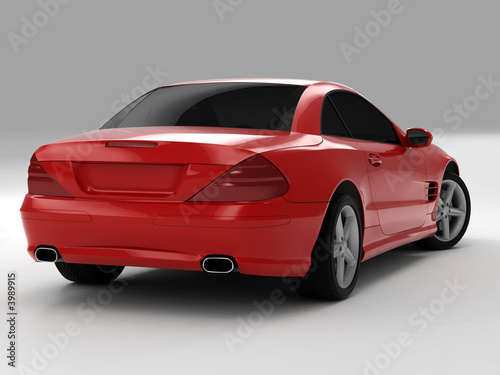 red sports car