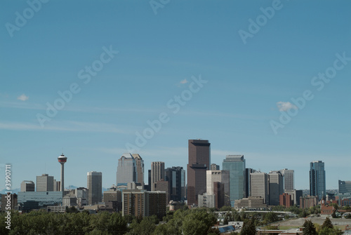 Calgary Downtown facing East © NDS
