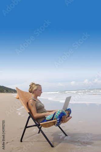 Beach chair © William Casey