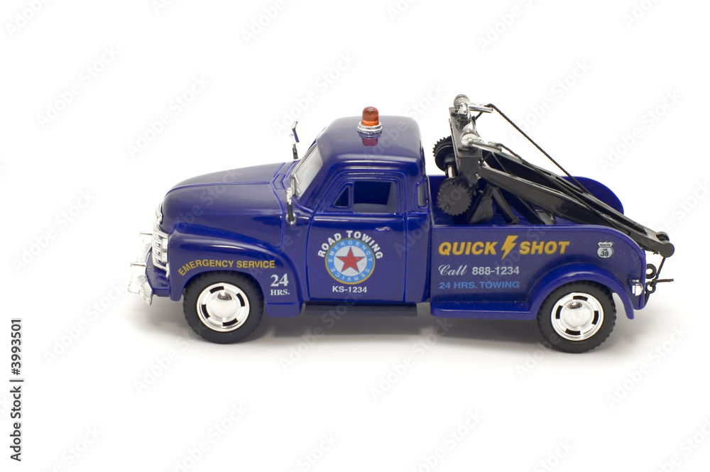 Fototapeta premium Old towing truck