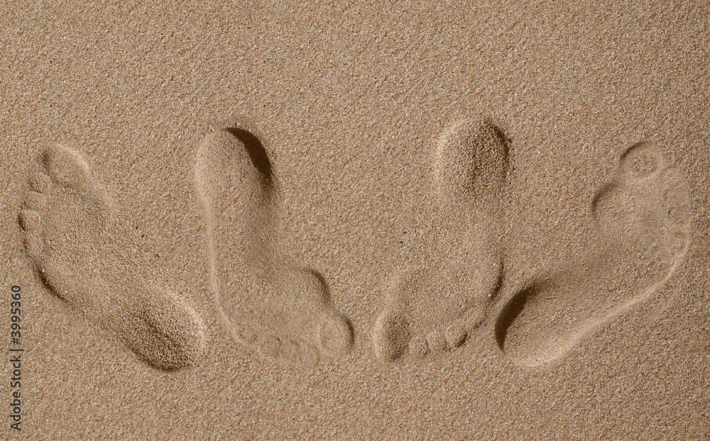 Pied dans le sable Pied dans le sable