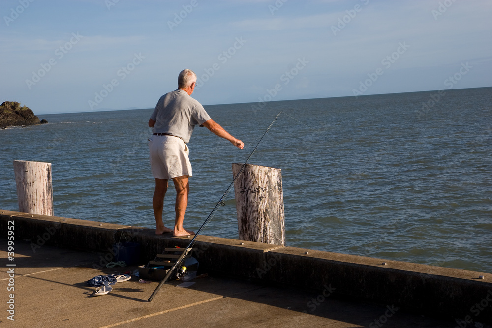 senior fisherman