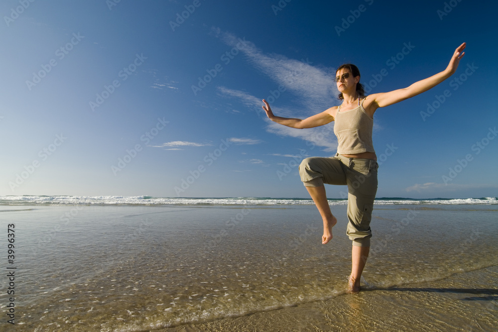 beach taichi