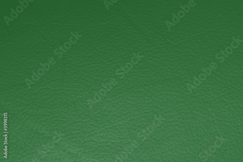 green leather