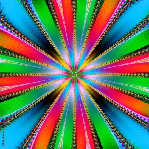 retro colorful explosion background