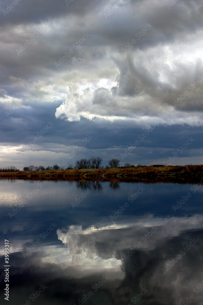 Winter Storm Reflection