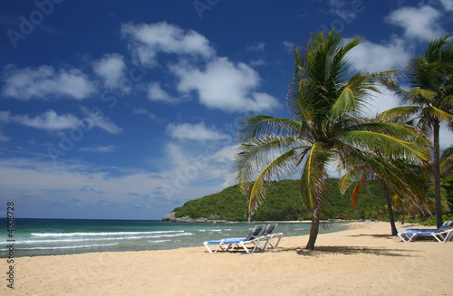 Picturesque Caribbean Beach