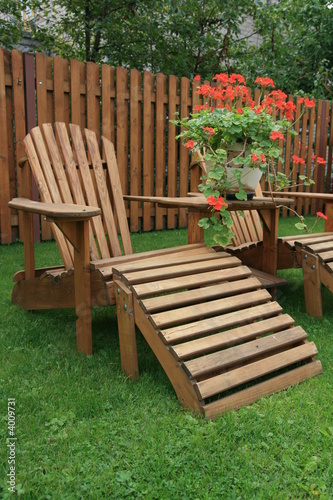 Garden patio