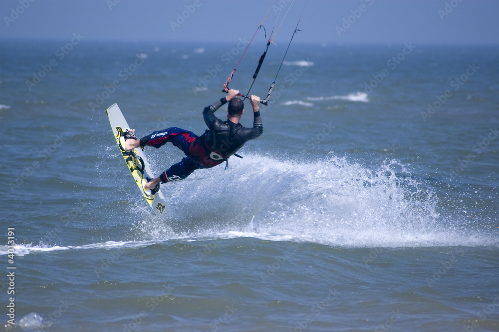 Obraz premium Surf sur la vague