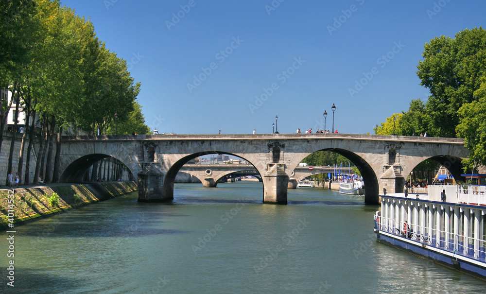 Fototapeta premium cruise on the Seine