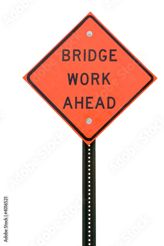 Billede på lærred bridgework