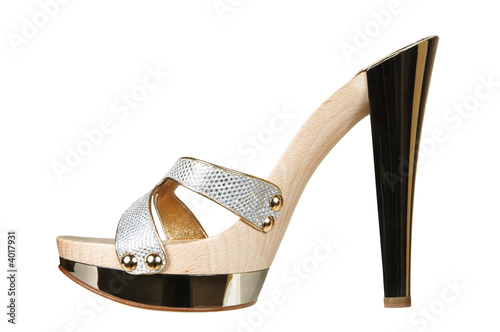 Female wooden shoes
