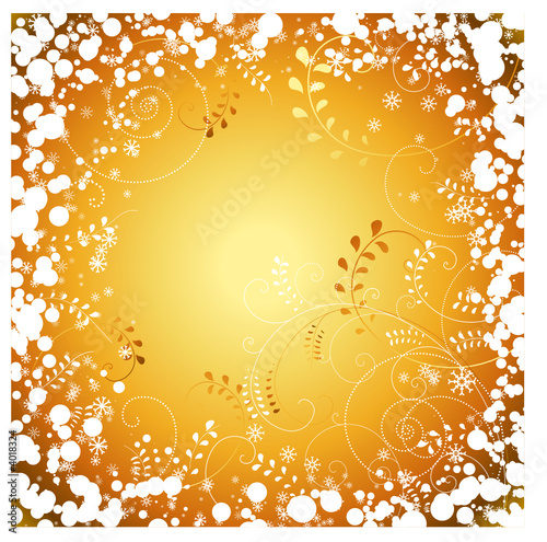 gold christmas background,vector illustration