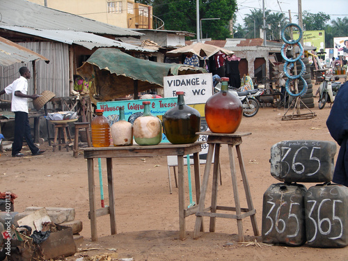 station-service africaine photo