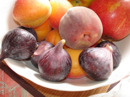 figues et fruits de saison
