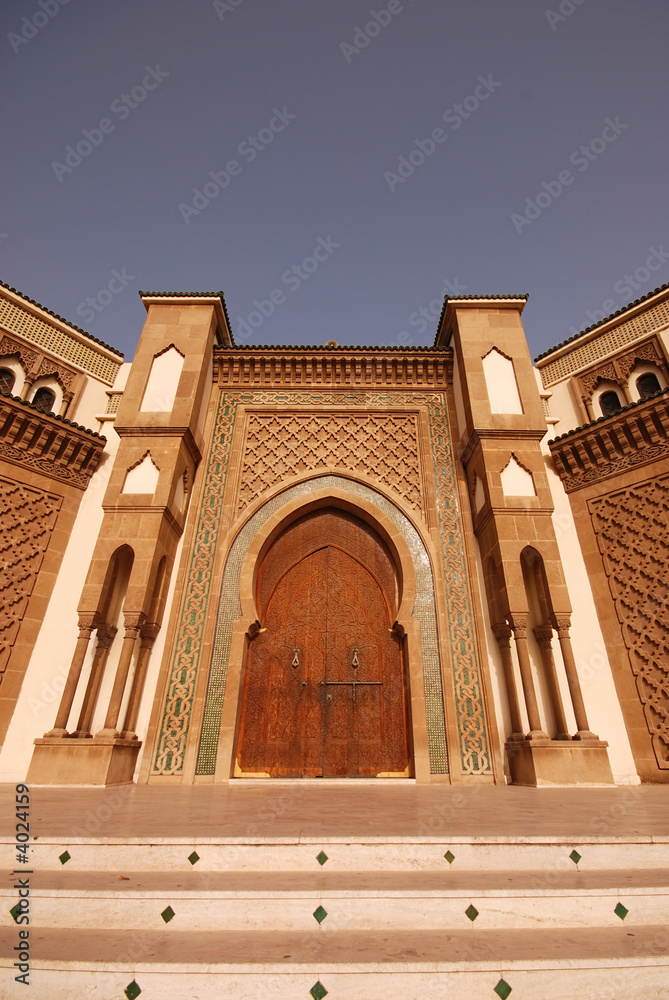Entrance to the Mosque in Agadir, Morocco