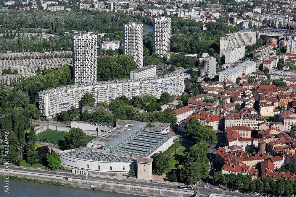 Obraz premium Ville de Grenoble