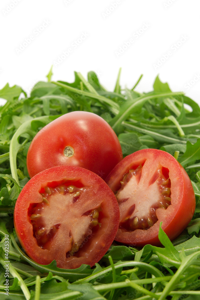 Tomatoes and rocket Tomatoes and rocket