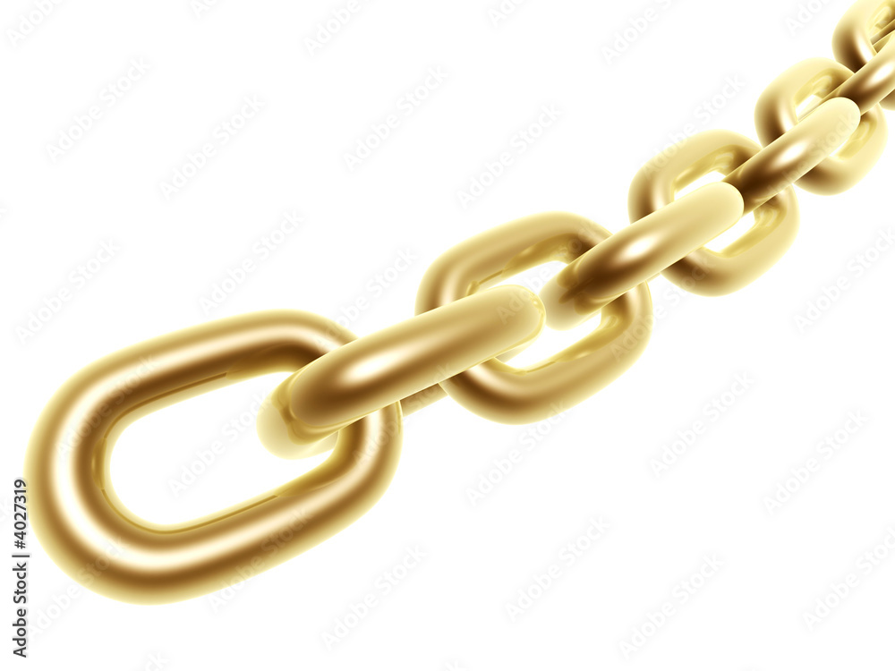 Fototapeta premium golden chain