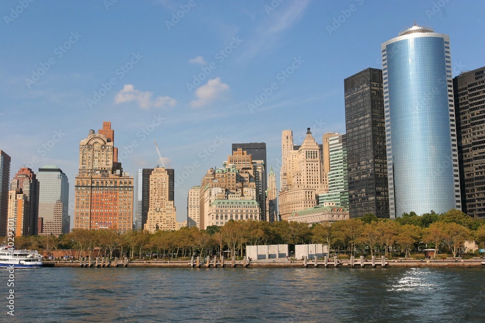 Naklejka premium NEW YORK, Manhattan, USA