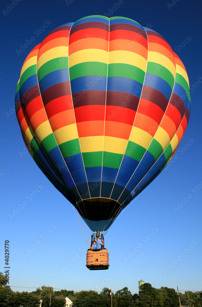 Naklejka premium hot air balloon