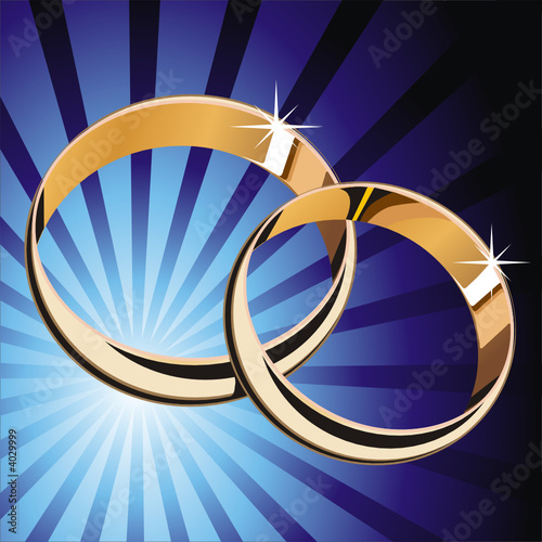 Vector Wedding Rings