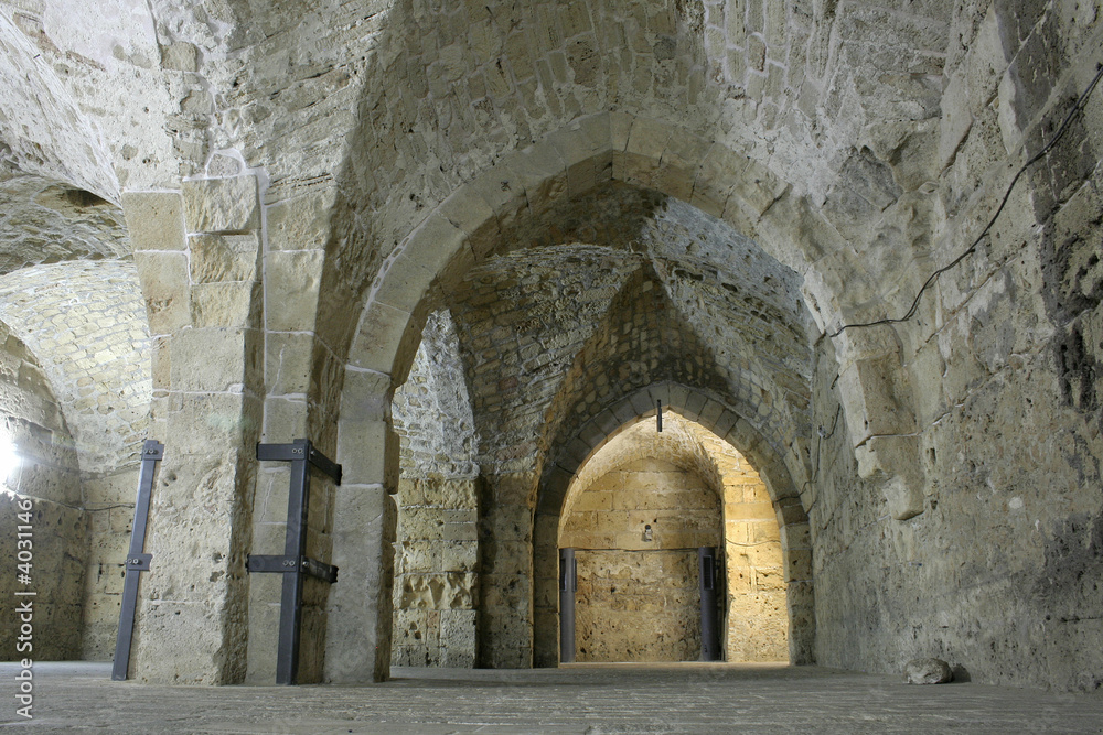knight templer tunnel jerusalem israel
