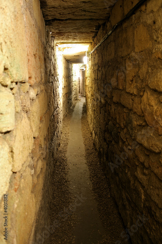 knight templer tunnel jerusalem israel