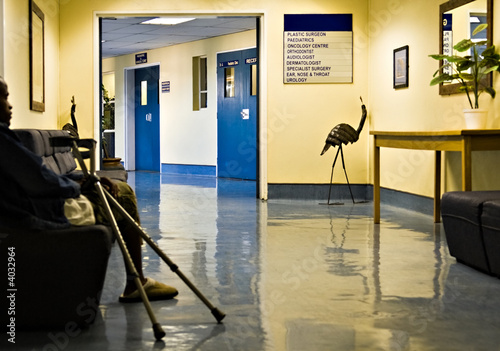 Fotografie hospital hallway