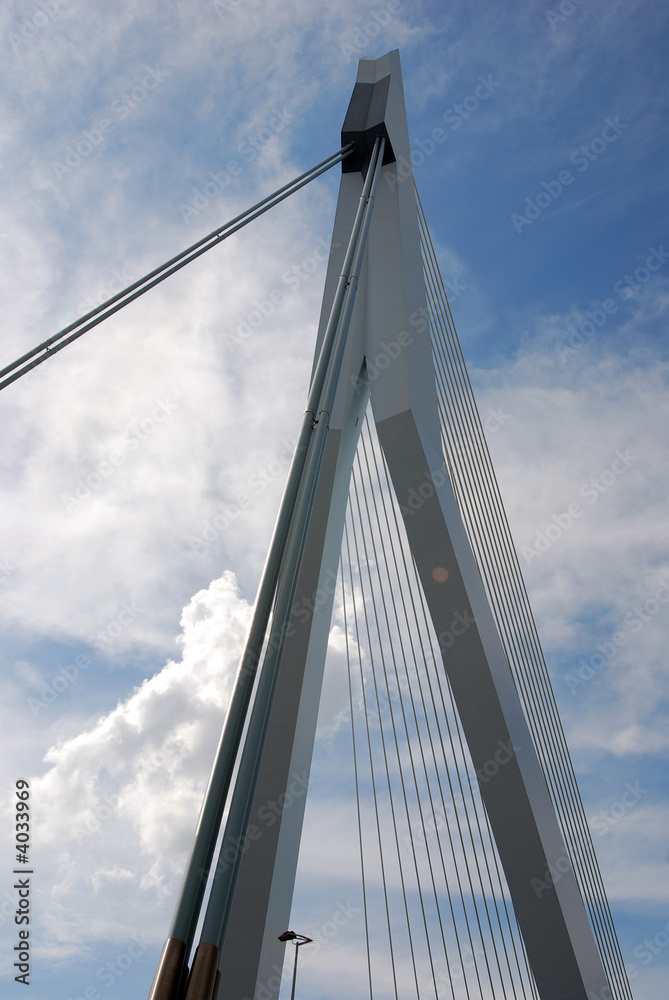 Obraz premium erasmus bridge rotterdam