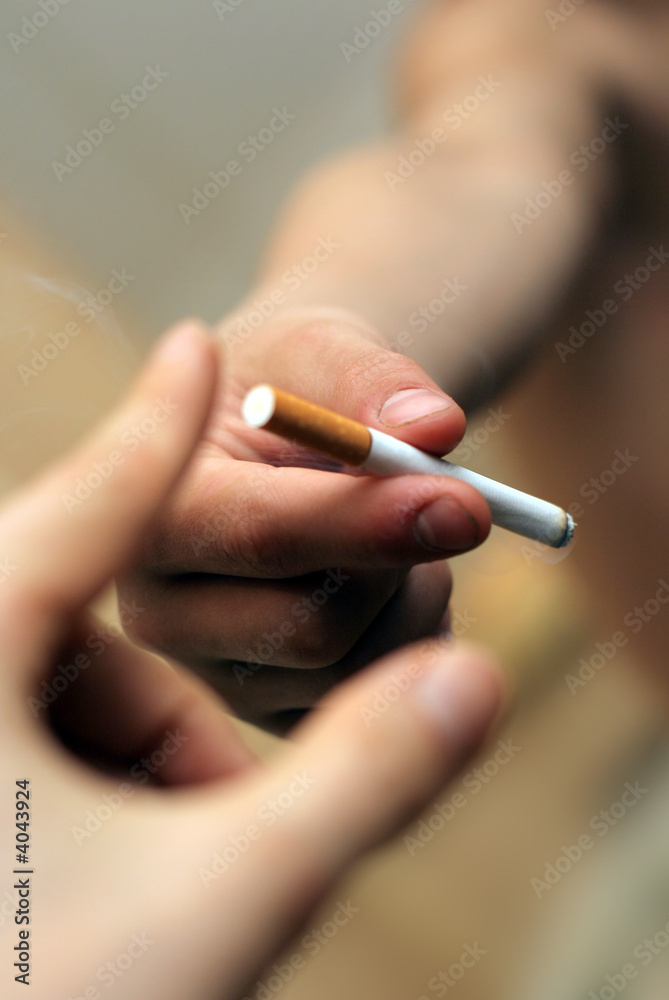 pass a cigarette pass a cigarette