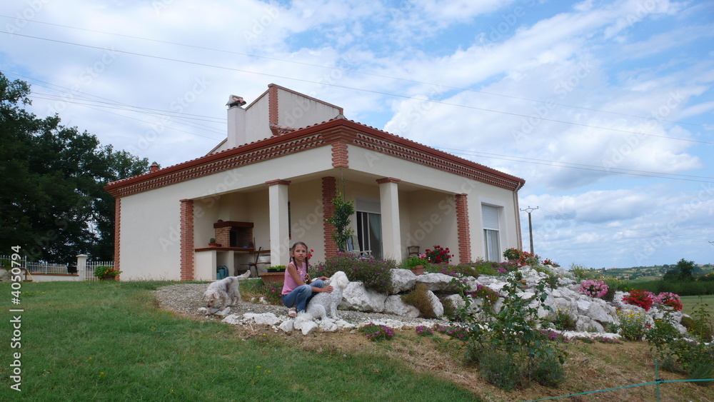 maison dans la campagne