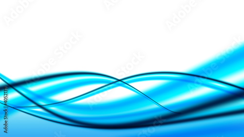 Color curved lines abstract background