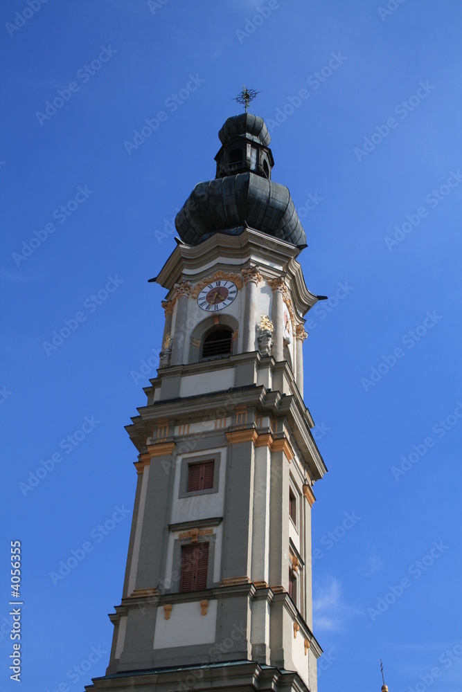 Kirchturm in Deggendorf