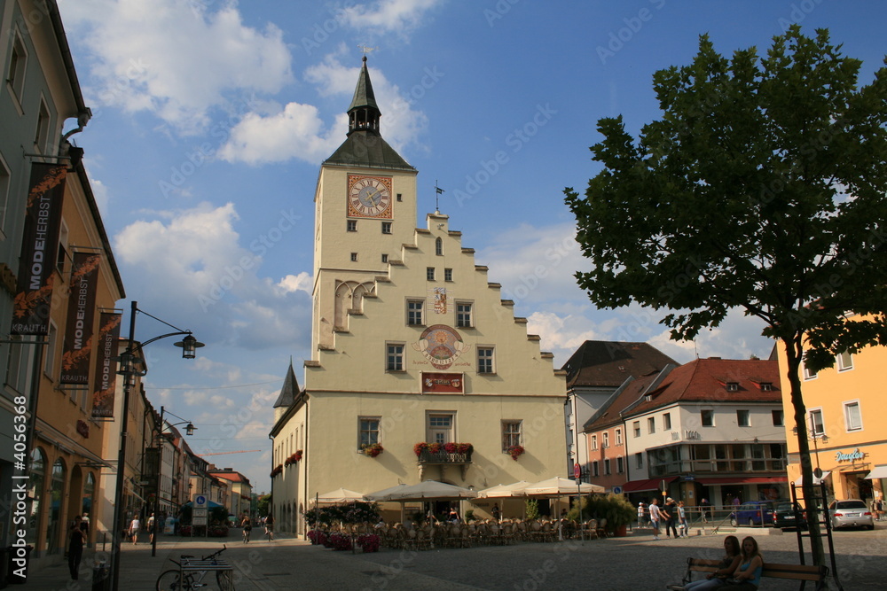 Fototapeta premium Rathaus Deggendorf