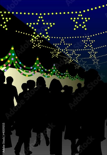 Christmas shopping in December