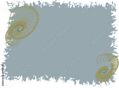 cadre fond bordure