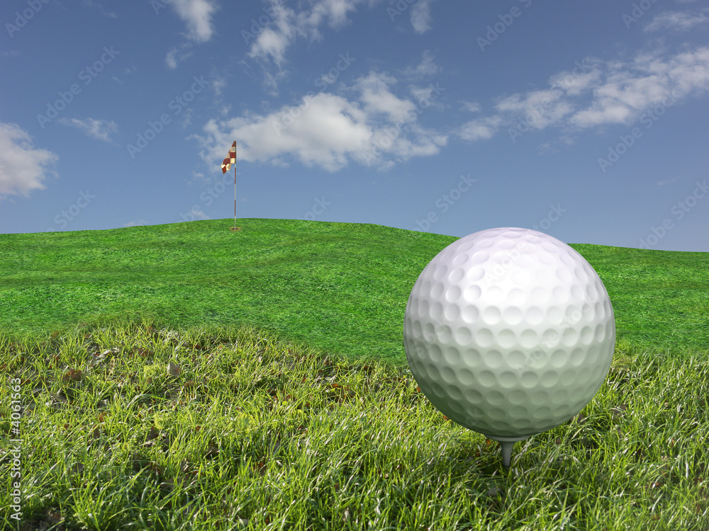 Obraz premium Golf