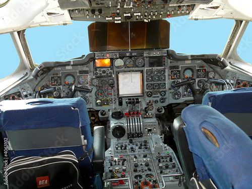 flight deck VC10