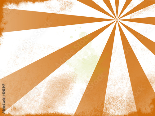 Orange Grunge Sun