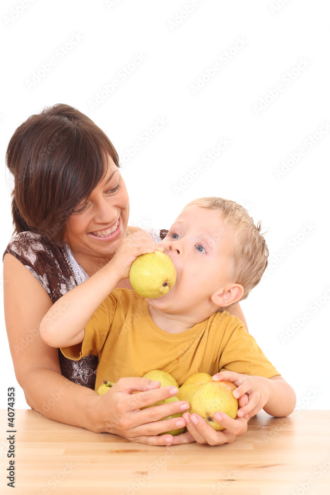 Fototapeta premium fun with pears