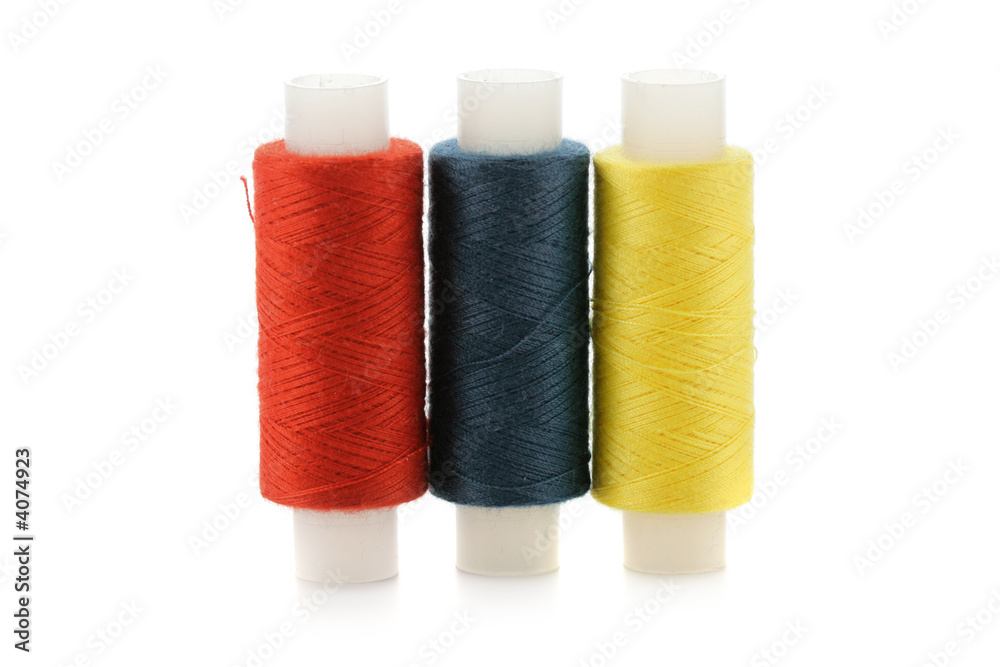 Spools of thread