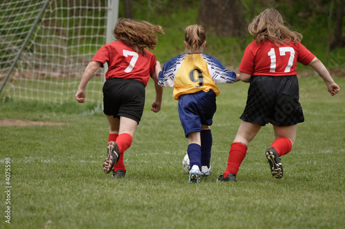Youth Soccer or Football Player in Action 13 © Amy Myers