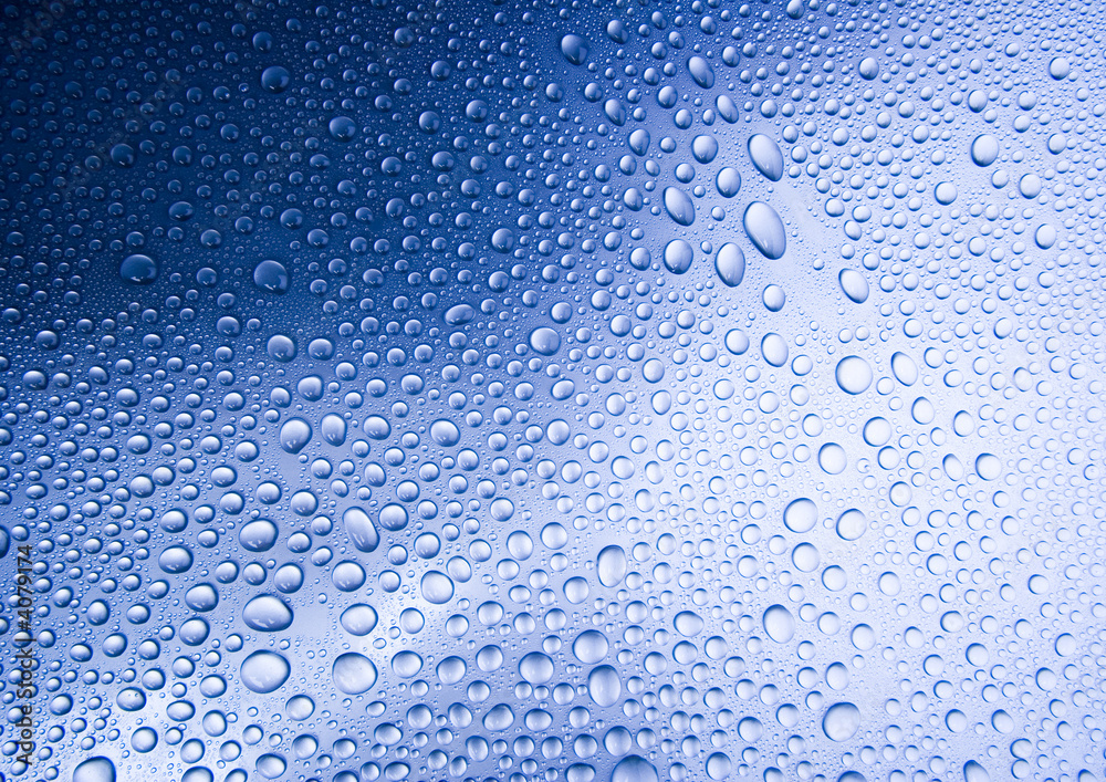 Small water drops