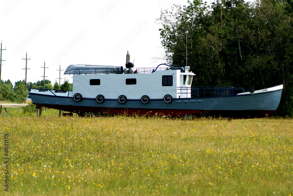 Whitebait fishing boat from Lake Winnipeg