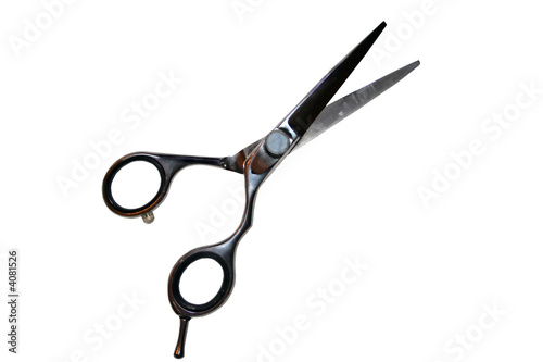 Isolated Hair Scissors